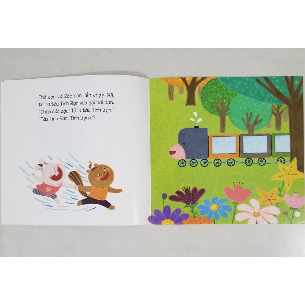 Sách - Làm Quen Với Bạn Mới - Chuyến Tàu Tình Bạn