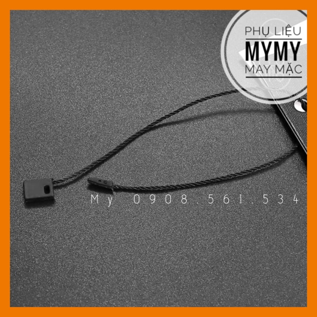 Dây tag treo nhãn mác khoảng 950-1100 sợi TRẮNG ĐEN - có sẵn MyPhulieu