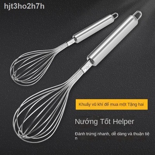 [Hàng có sẵn/Ảnh thật][Mua một tặng hai] Dụng cụ nhà bếp Máy đánh trứng gia bằng thép không gỉ khuấy mini