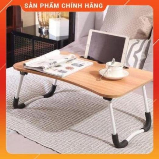 Bàn gấp gọn có khe để ipad hàng xịn - bàn học mini Huy Anh