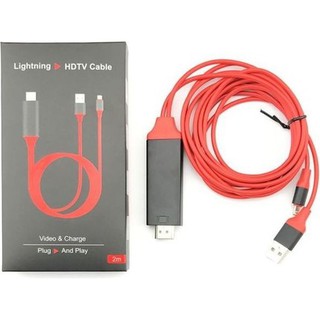 Cáp mhl chuyển tín hiệu từ iphone 5/ 5s/ 6s/ 6 plus/ se lên tivi - cáp hdmi cho iphone