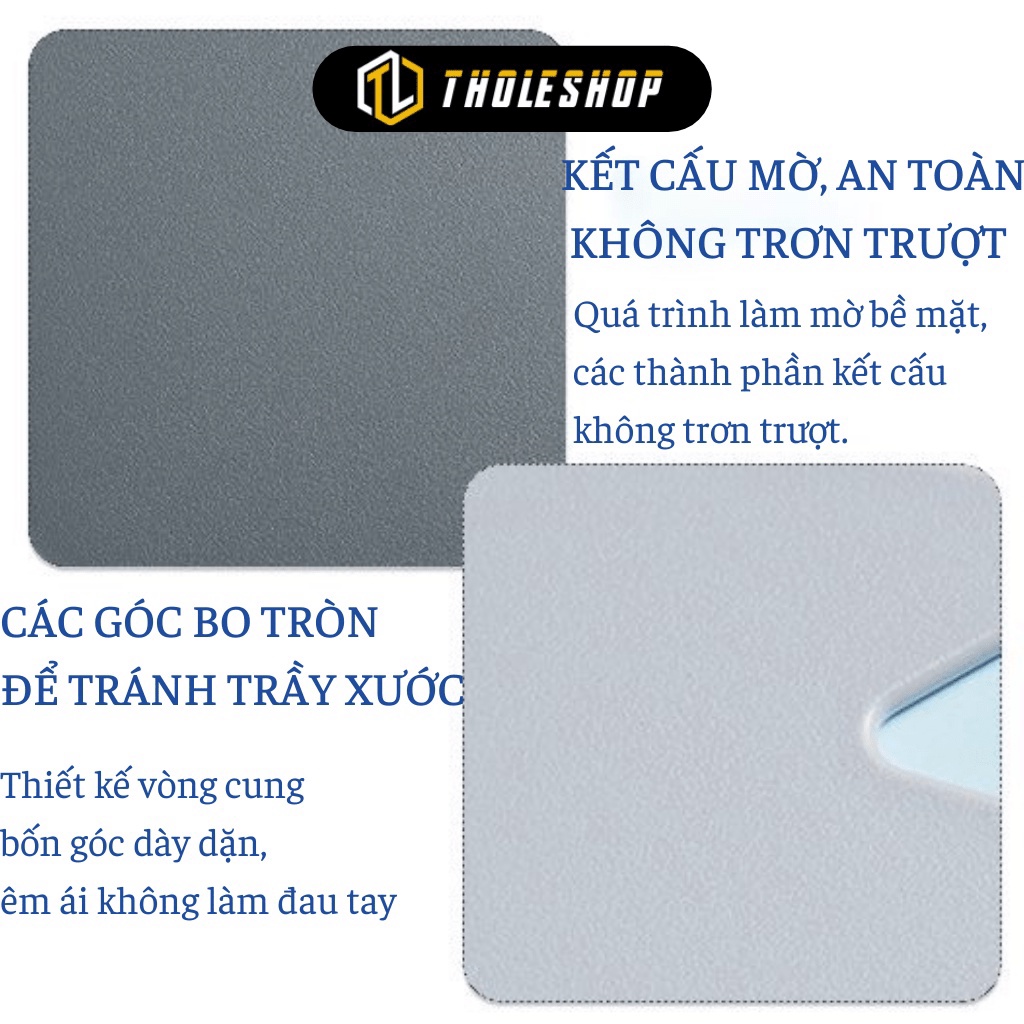 [SGD] Thớt Nhựa Nhám - Bộ 3 Thớt Kháng Khuẩn Cao Cấp Chống Trơn Trượt, Độ Cứng Tốt 10403