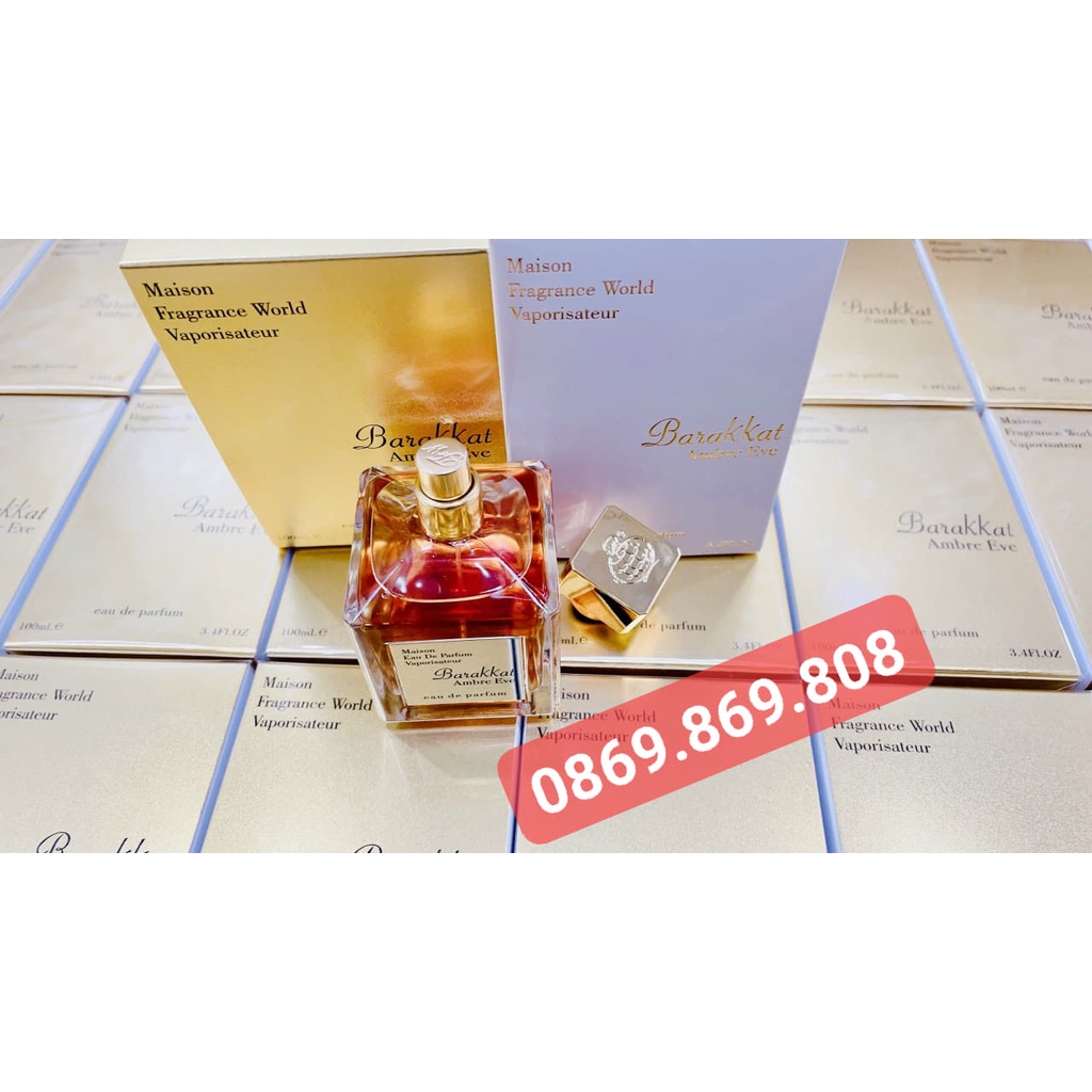 Nước hoa Dubai Barakk.at Ambre Eve Eau De Parfum của Fragrance