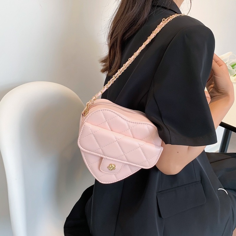 Túi Đeo Chéo Thêu Họa Tiết Hình Thoi Màu Kẹo Ngọt Thời Trang Mùa Hè 2022 Gylb1393