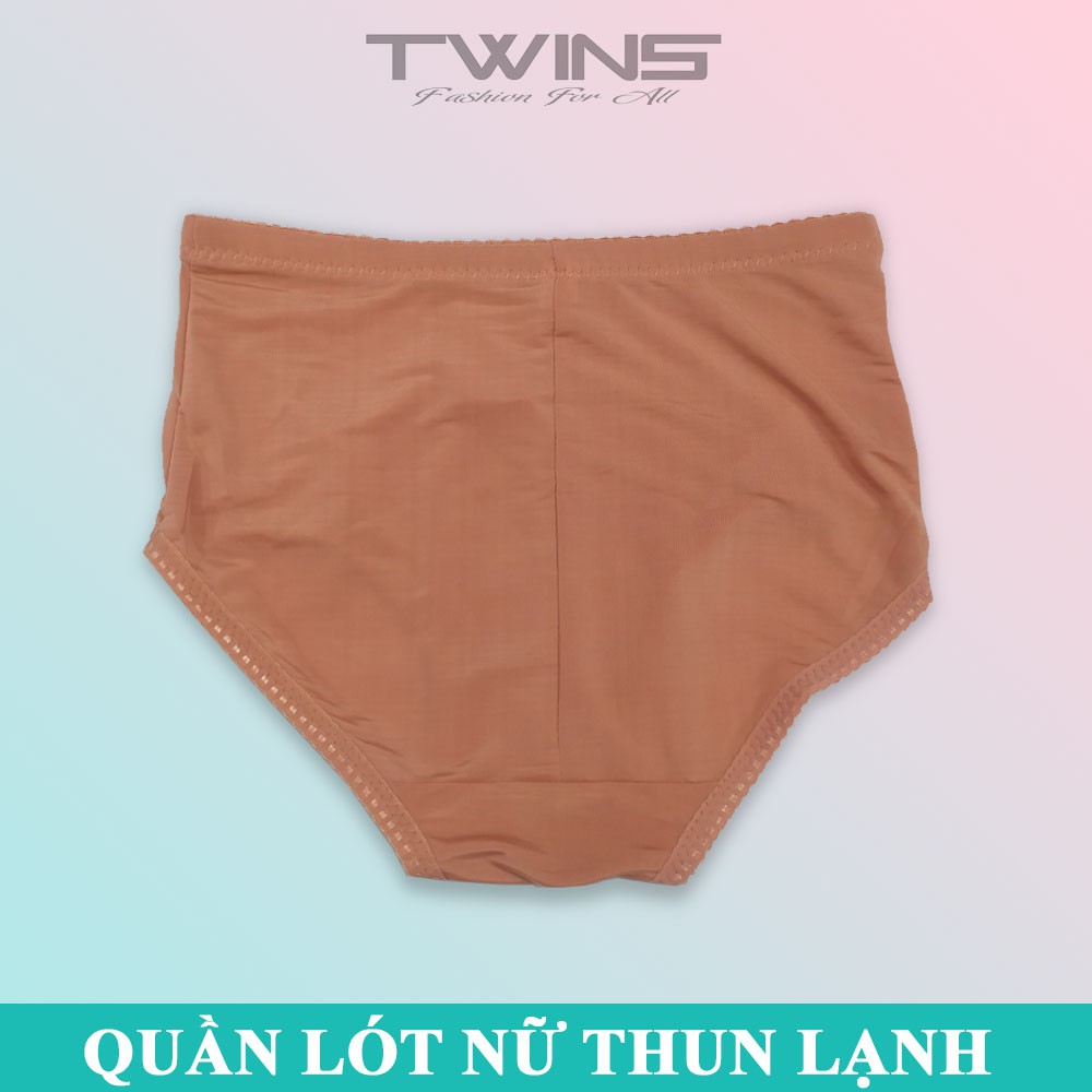 Quần lót nữ thun lạnh trơn cao cấp SD9128 dạng cạp cao định hình ôm bụng chất liệu mềm mại thoáng mát size từ 55kg-65kg