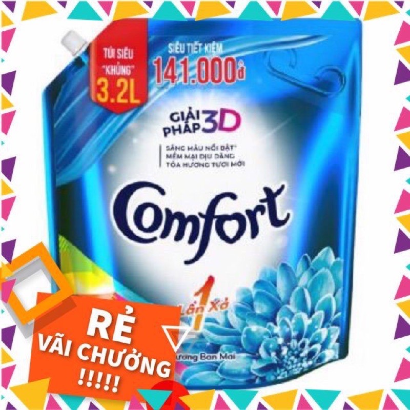 NƯỚC XẢ VẢI COMFORT ĐẬM ĐẶC 2,6L/3.2L