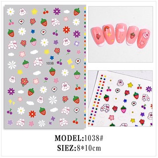 Sticker dán móng tay - phụ kiện nail