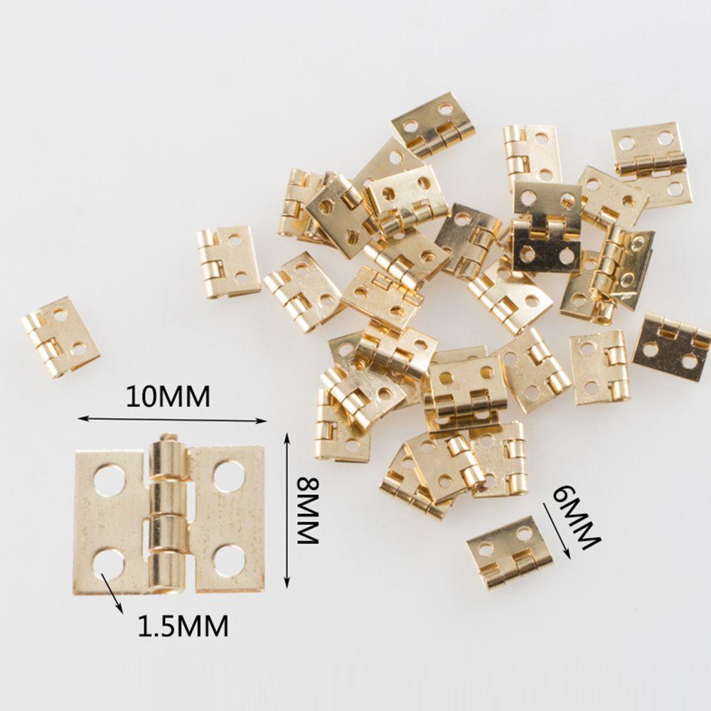Set 50 Bản Lề Mini Hỗ Trợ Trang Sức Cổ Điển