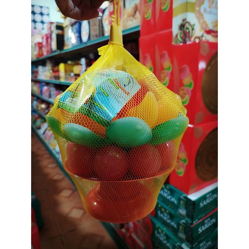 Thạch rau câu trái cây hình quả dứa