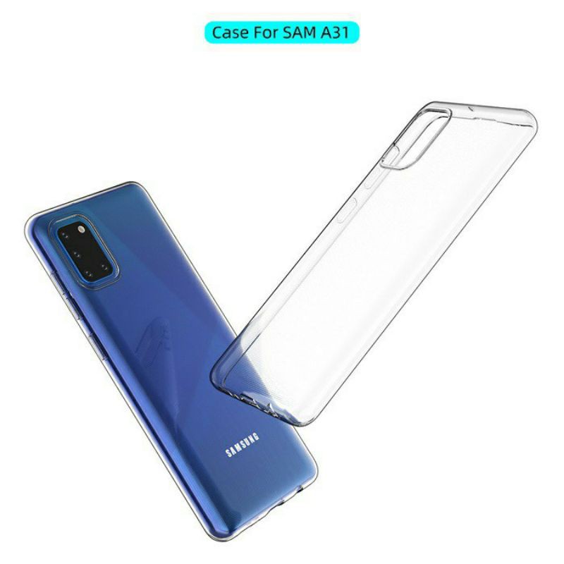 Ốp lưng SamSung Galaxy A31 silicon dẻo trong suốt