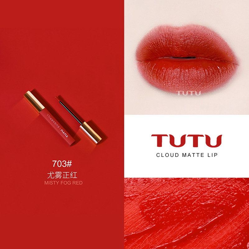 Son kem lì Tutu mềm mịn như nhung không làm khô môi | BigBuy360 - bigbuy360.vn