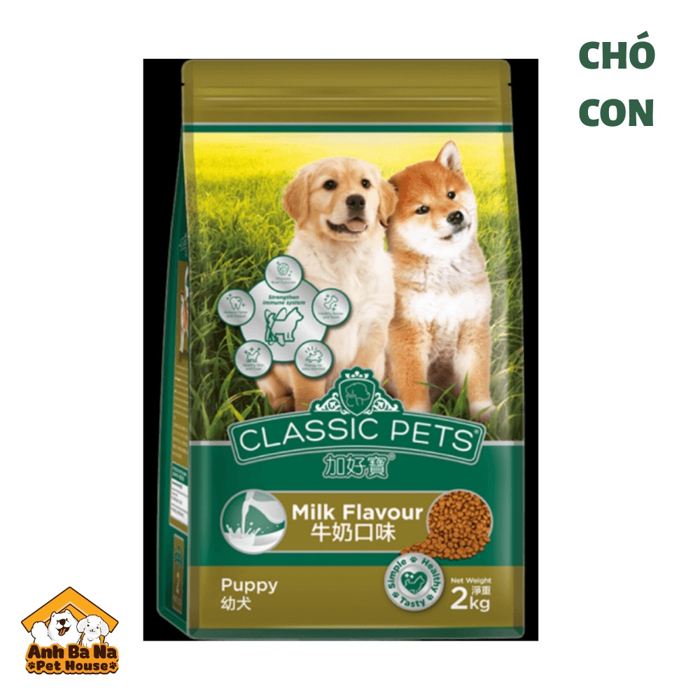 THỨC ĂN CHO CHÓ CON VỊ SỮA - CLASSIC PUPPY 400GR