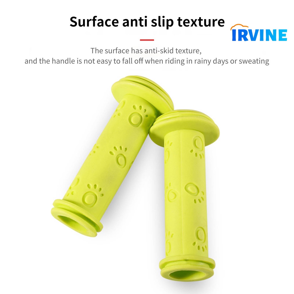 1 Cặp Tay Nắm Xe Đạp Hấp Thụ Sốc Chống Mòn Cho Trẻ Em