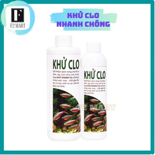 Dung Dịch Khử Clo Nước Máy Cho Hồ Cá Cảnh, Bể Thủy Sinh 230ml