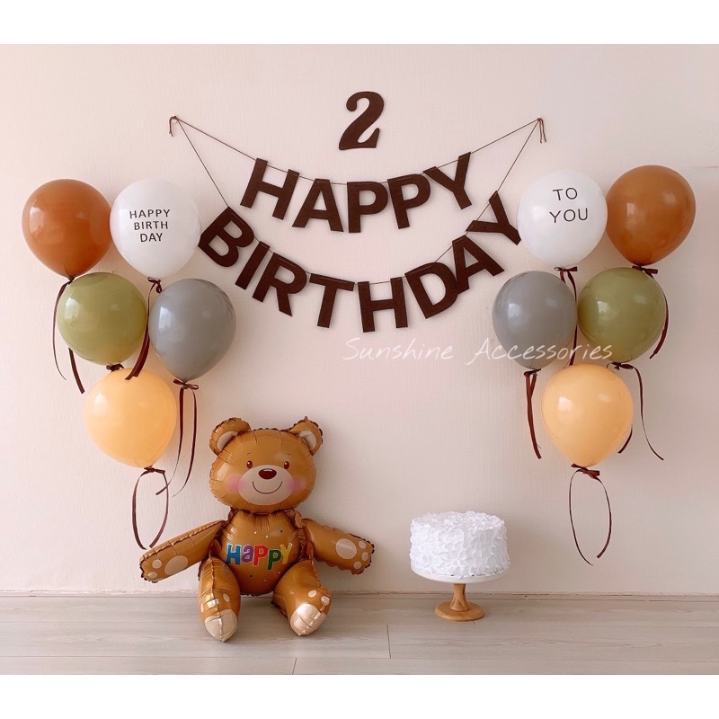 Set Bóng Sinh nhật Hàn Quốc