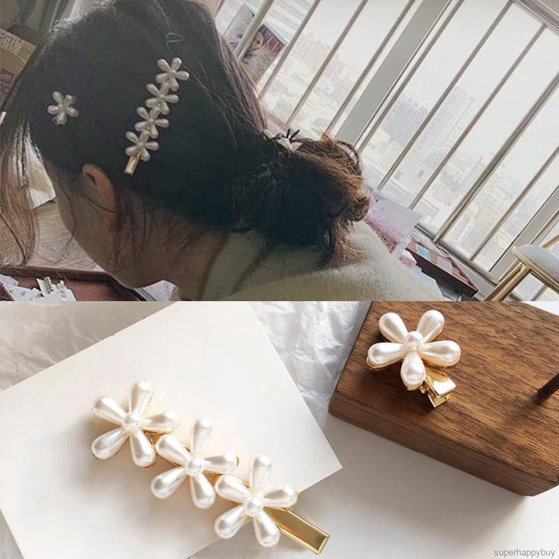 Kẹp tóc hoa dễ thương cho bé gái