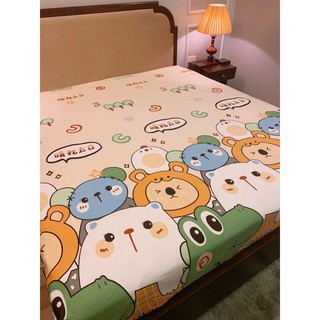 GA CHỐNG THẤM COTTON 100%CHO ĐỆM CAO 30CM (Bé tè lau là sạch)