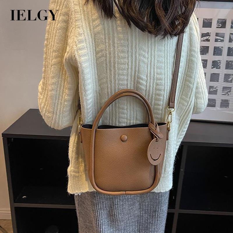 Ielgy Túi Đeo Chéo Vai Dạng Xô Siêu Lửa Phổ Biến Cao Cấp Cho Nữ