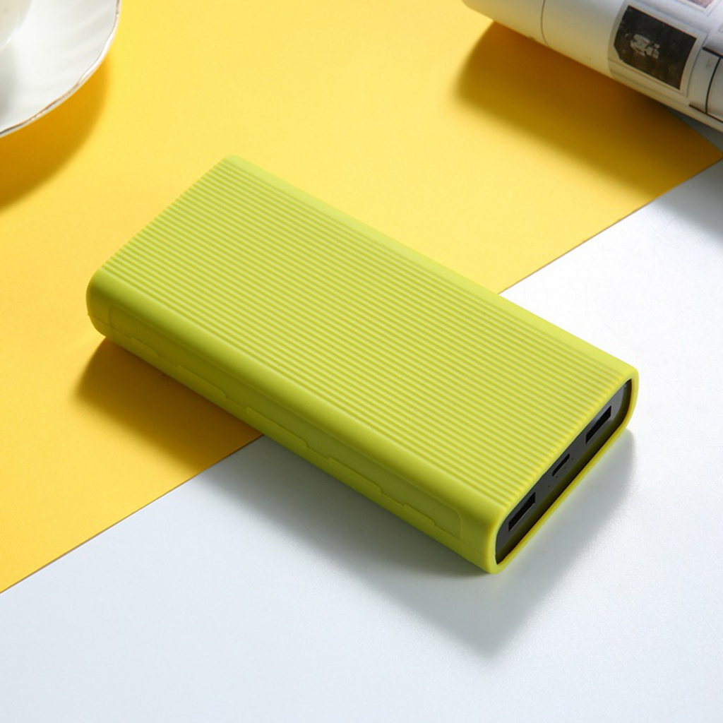 Ốp Lưng Silicone Bảo Vệ Cho Điện Thoại Xiaomi Power Generation 3 20000mah