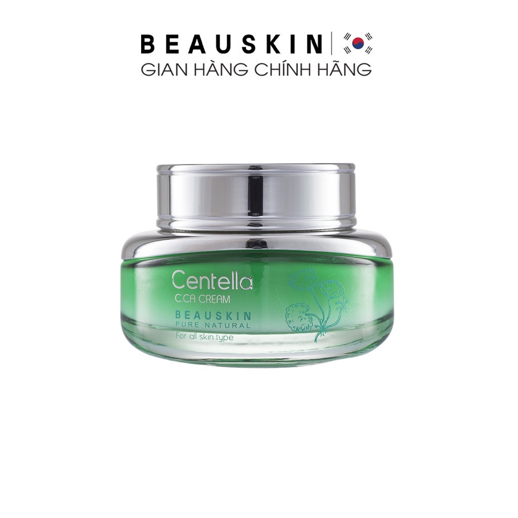 Kem Dưỡng Da Chiết Xuất Rau Má BEAUSKIN Centella Cica Tái Tạo Phục Hồi Da, Ngăn Ngừa Lão Hóa 50gr