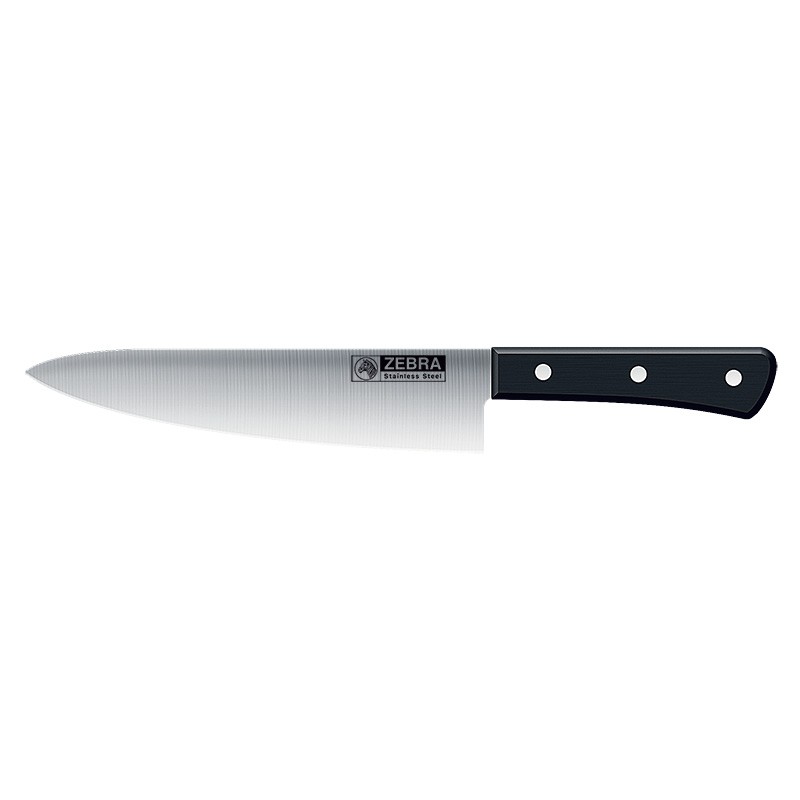 Dao Inox 304 Zebra Chef 8" Cao Cấp 100224 32cm