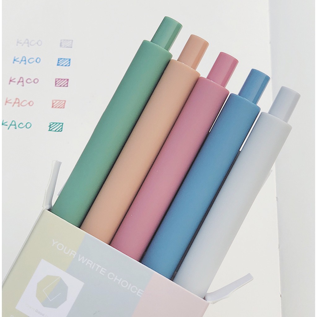 Bút bi gel Kaco Pure Morandi , 0.5mm (M4)