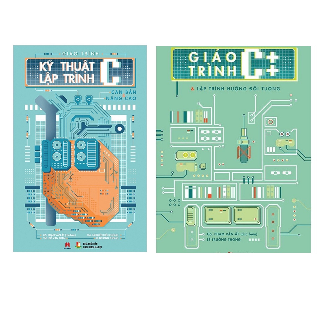 Sách Combo 2 cuốn : Kỹ Thuật Lập Trình C Căn Bản Và Nâng Cao+Giáo Trình C++ Và Lập Trình Hướng Đối Tượng hh
