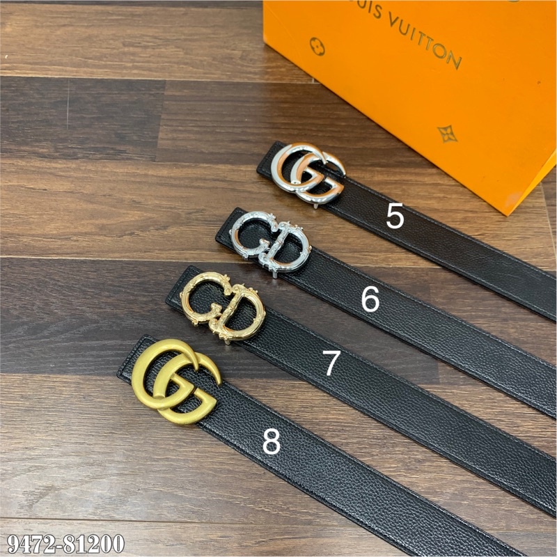 Thắt lưng da hàng đính đá cực chất