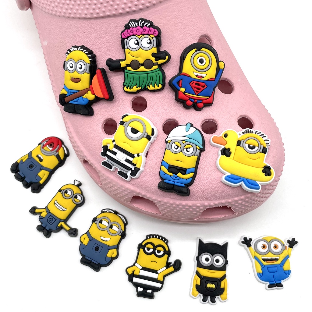 Tay sai PVC phụ kiện dép Crocs charm DIY khóa giày crocs jibbitz crocs trang trí lỗ giày phụ kiện giày dép crocs nút trang trí giày trẻ em Dép Sandal Đồ trang sức Quà tặng sáng tạo món quà đặc biệt