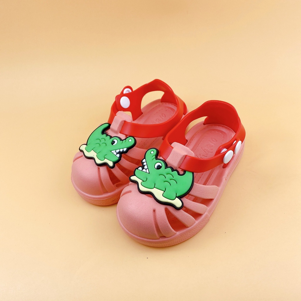 Dép quai hậu cho bé, sandal Mario 3905 siêu nhẹ đế chống trơn trượt