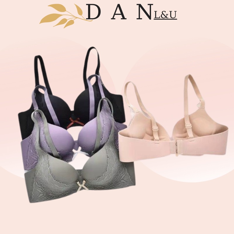 Áo Ngực Không Gọng Mút Mỏng Thông Thoáng Tôn Vòng 1 DAN L&amp;U A16