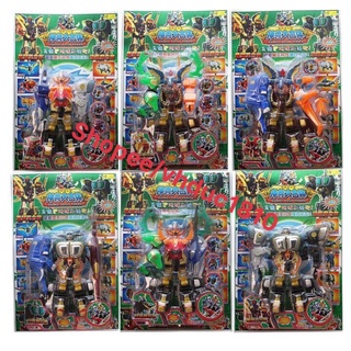 Bộ đồ chơi siêu nhân gao vỉ - gaoking - gao muscle - gao god - gaoranger