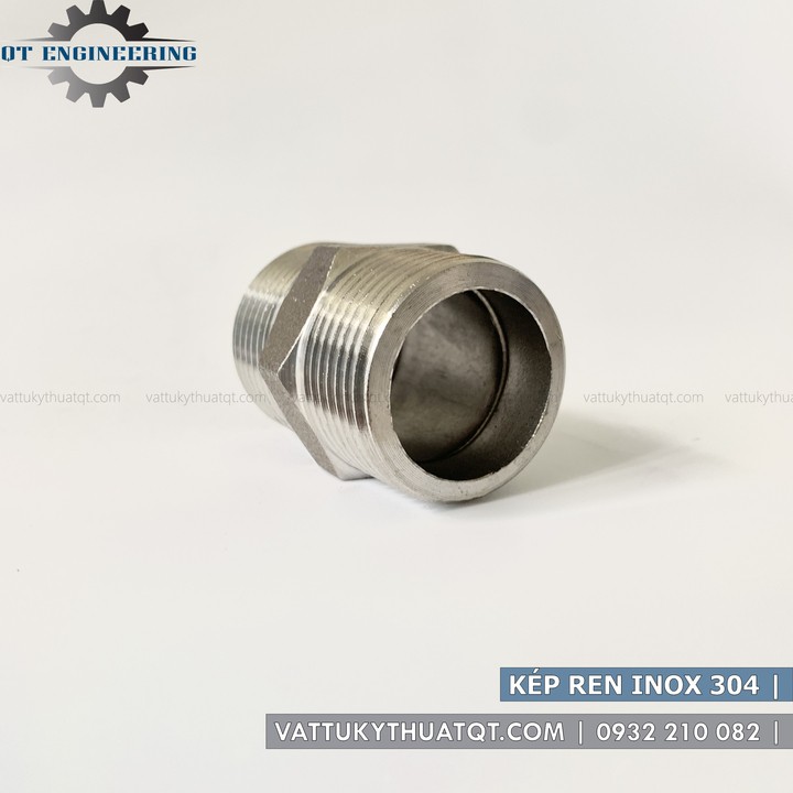 Kép 2 Đầu Ren Ngoài Inox 304 | DN40,DN50,DN65