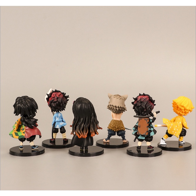 Mô Hình Nhân Vật Anime Ghost Slayer Bladeyaiba Anjiro ,kamado, nezuko ,zenitsu,giyu