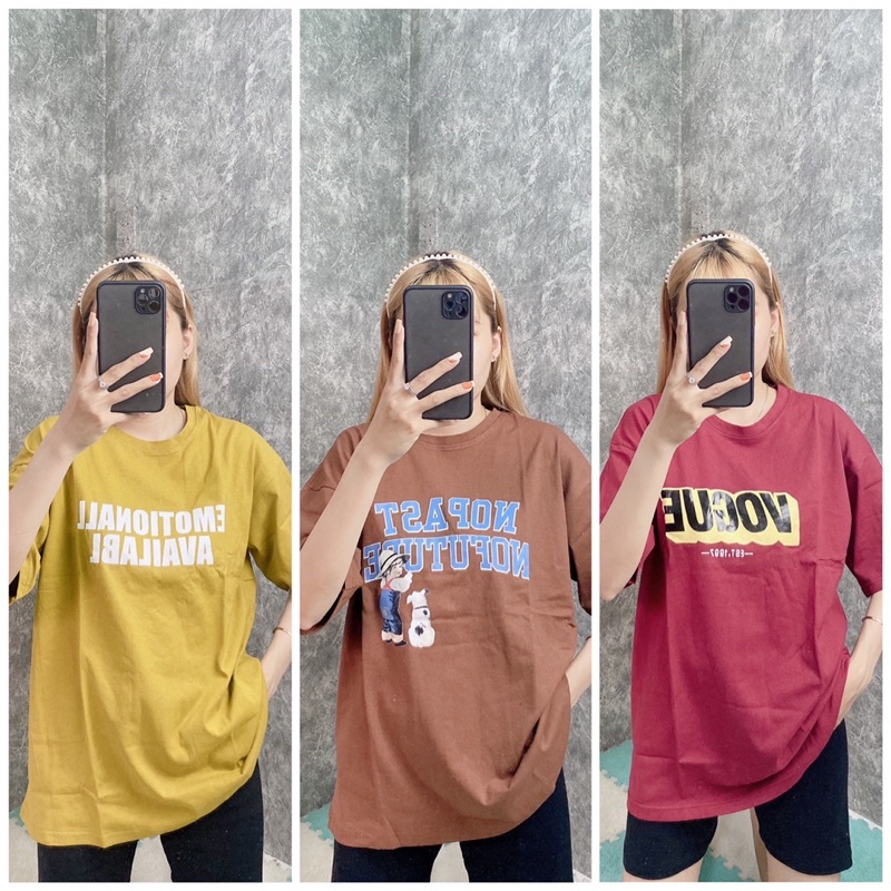 Áo thun 3158 chất dày mẫu 001 AnGi Home