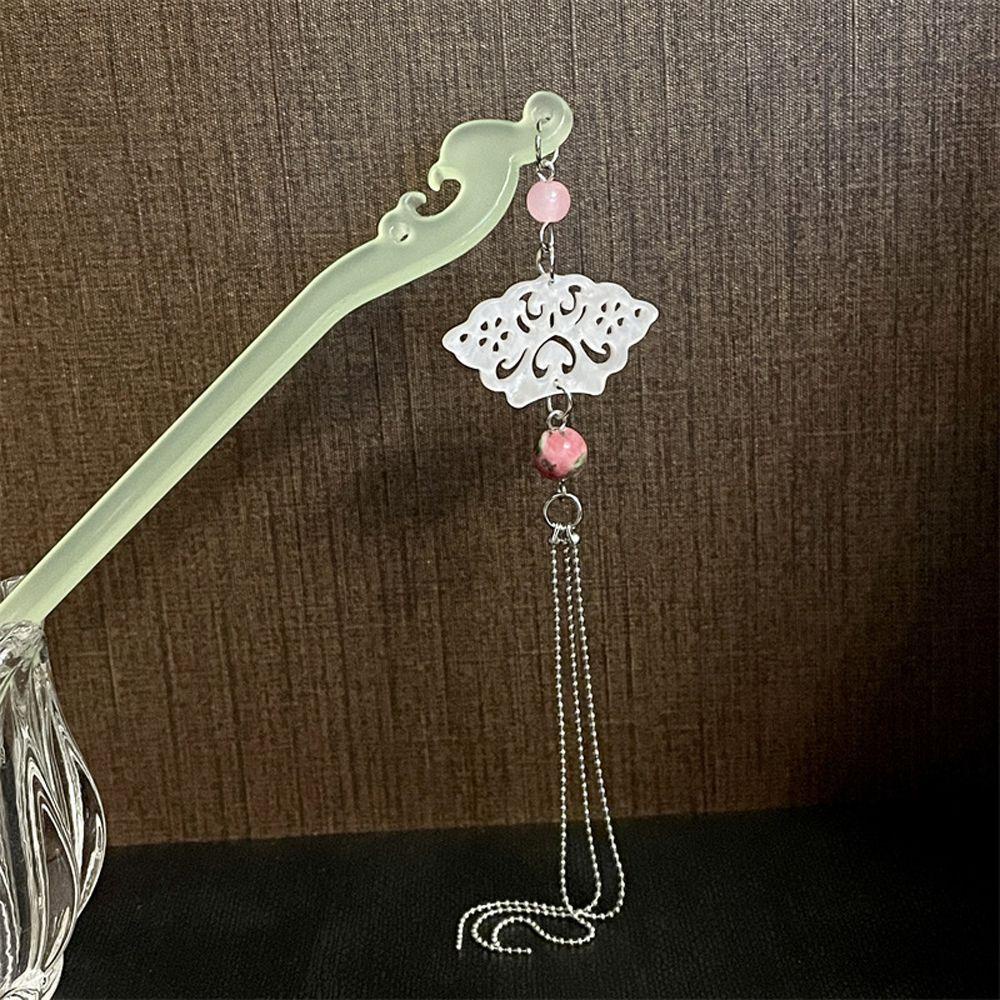 Trâm Cài Tóc Phối Tua Rua Phong Cách Trung Hoa Cổ Điển Sang Trọng