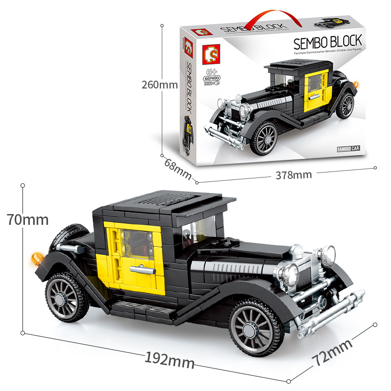 Bộ Đồ Chơi Lắp Ráp Xe Ô Tô Cho Bé Trai 3-14 Tuổi 607400-03