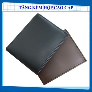 Ví Nam Tặng Kèm Hộp Đẹp Thời Trang | Bóp Da Nam Kiểu Ngang Có Ngăn Kéo Khóa | VT18 TICHTICHSHOP89