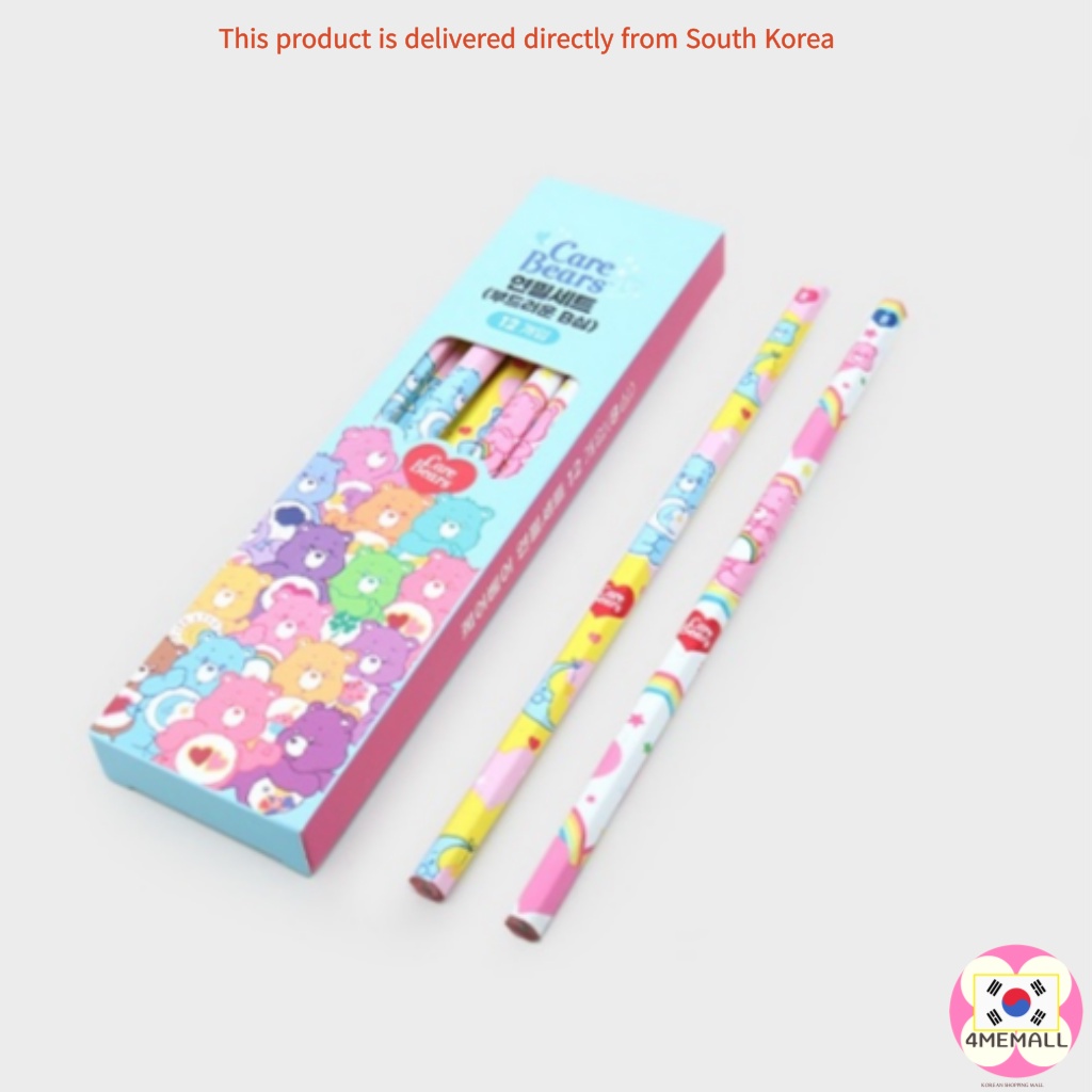 DAISO Bộ 36 cây bút chì hình gấu dễ thương kiểu Hàn Quốc