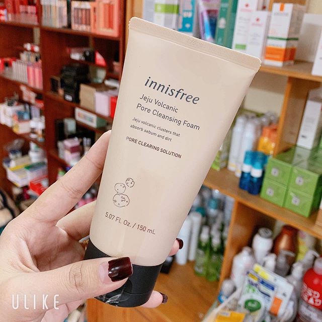 Sữa Rửa Mặt Tro Núi Lửa – Innisfree Jeju Volcanic Pore Cleansing Foam 150ml- HÀNG CHÍNH HÃNG CS06 | BigBuy360 - bigbuy360.vn