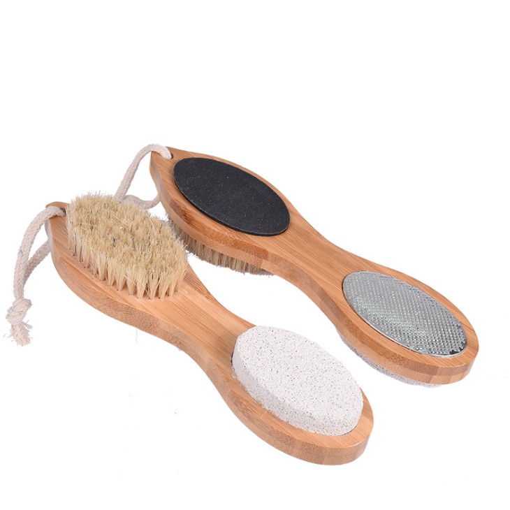 Bàn chải dụng cụ đánh chải chà gót chân 4 trong 1 tiện lợi XM22