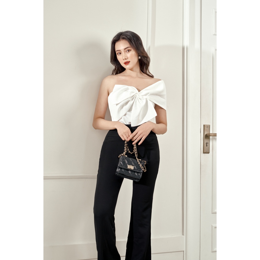 OLV - Áo One Sided Bowy Top