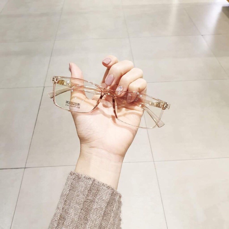 [Sale giá Sốc] Gọng kính cận 214 siêu dẻo hàn dáng vuông đủ màu sắc gọng kính Bunny | BigBuy360 - bigbuy360.vn