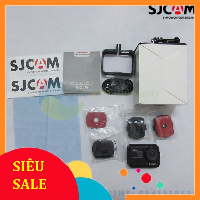 [SiêuRẻ]  Camera hành trình SJCAM SJ9 Max - Bảo hành 12 tháng - Shop Thế giới điện máy