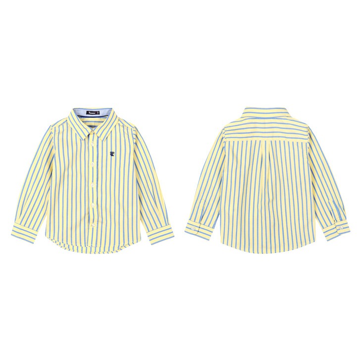 ÁO SƠ MI NAM VÀNG KẺ XANH TWINKIDS