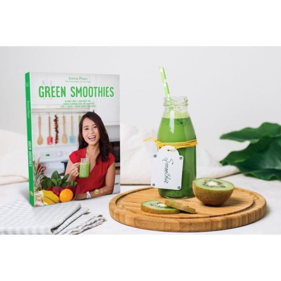 Sách - GREEN SMOOTHIES Giảm cân, làm đẹp da, tăng cường sức đề kháng với [AZVietnam]