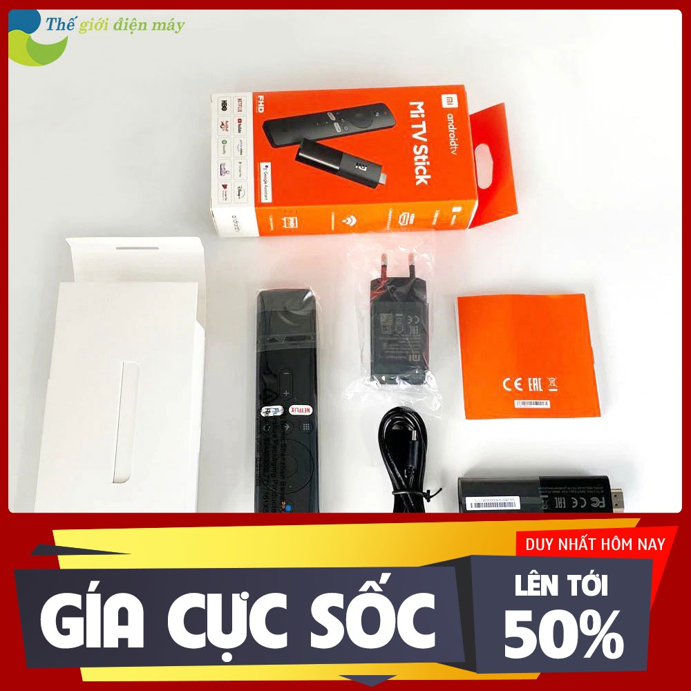 [Bản quốc tế] Android TV Box Xiaomi Mi TV Stick tìm kiếm bằng giọng nói, ti
