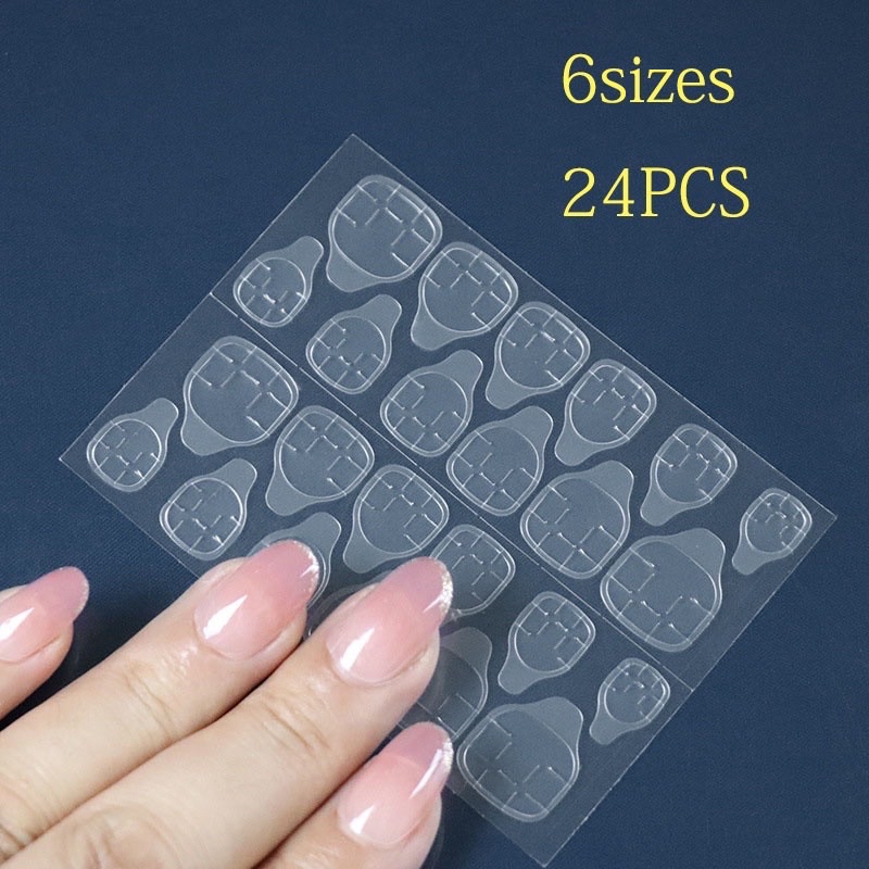 Miếng dán nail book  tấm 24pcs (combo 10 tấm)
