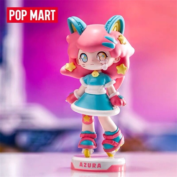 ★Hgtoys★  Búp Bê POPMART Azura Động Vật Chiến Đấu Phù Hợp Làm Quà Trang Trí