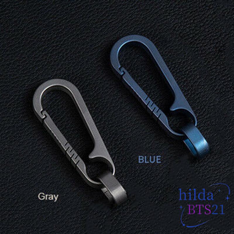 Móc Chìa Khóa Xe Hơi Bằng Hợp Kim Titan Rộng 55mm 18mm Tiện Dụng Cho Nam